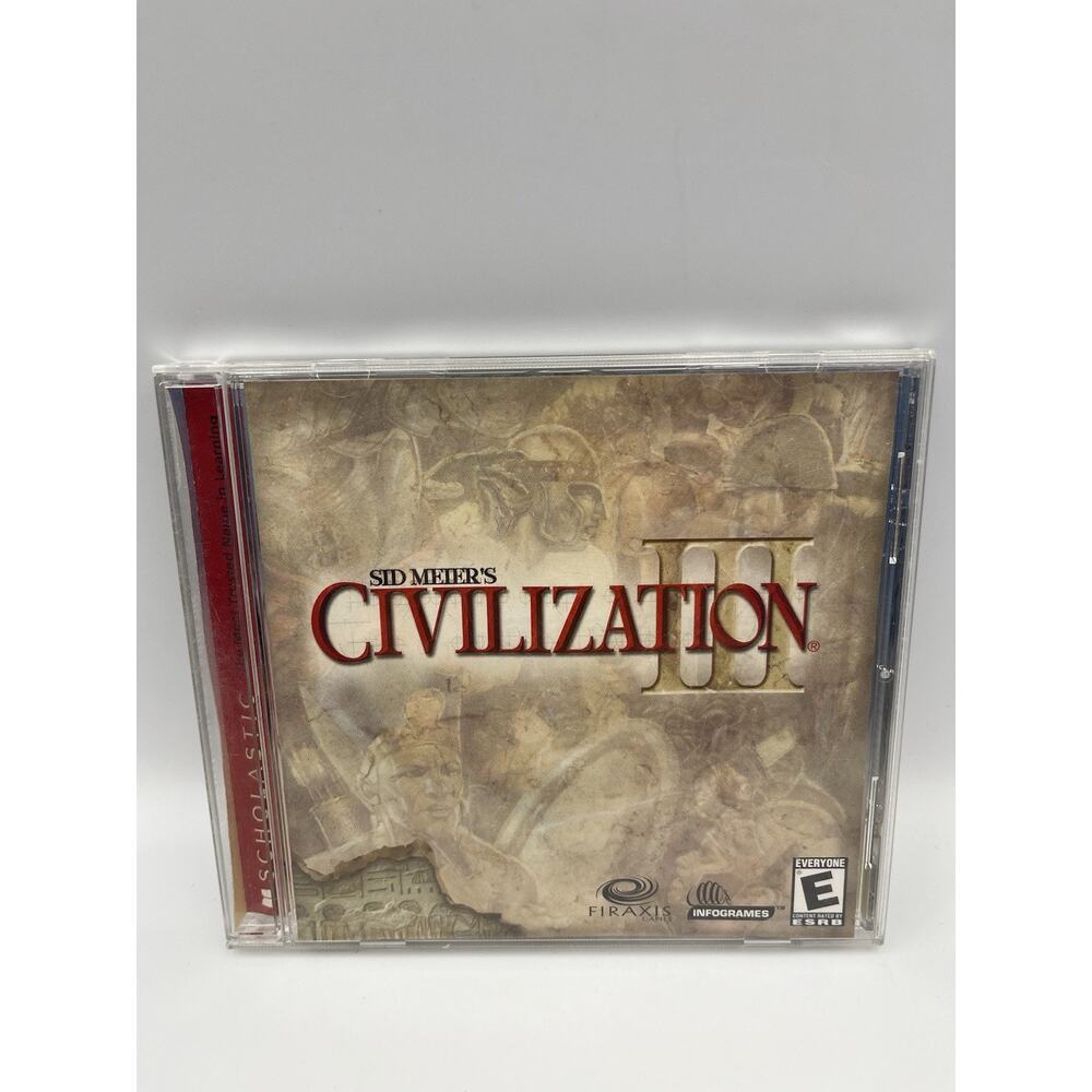 Civilization III PC CD-ROM with Case and Manual